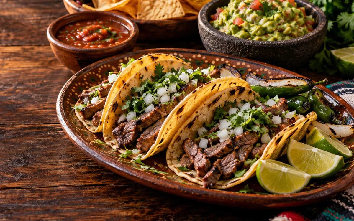 Illustrative Mexican food related to Burritos